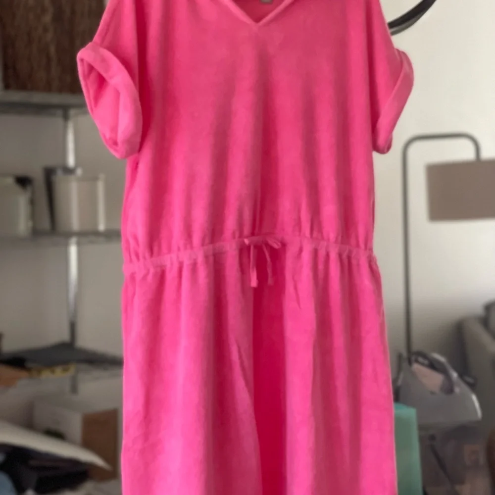 The Children's Place Pink Terrycloth Cover-Up Dress for Swim, Beach, Bath, NWT